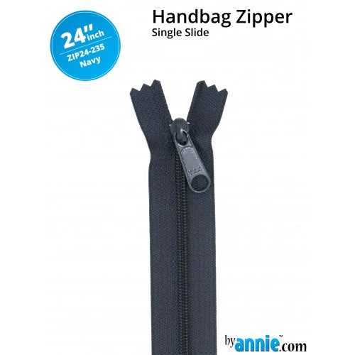 Zippers - Navy