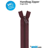 Zippers - Cranberry