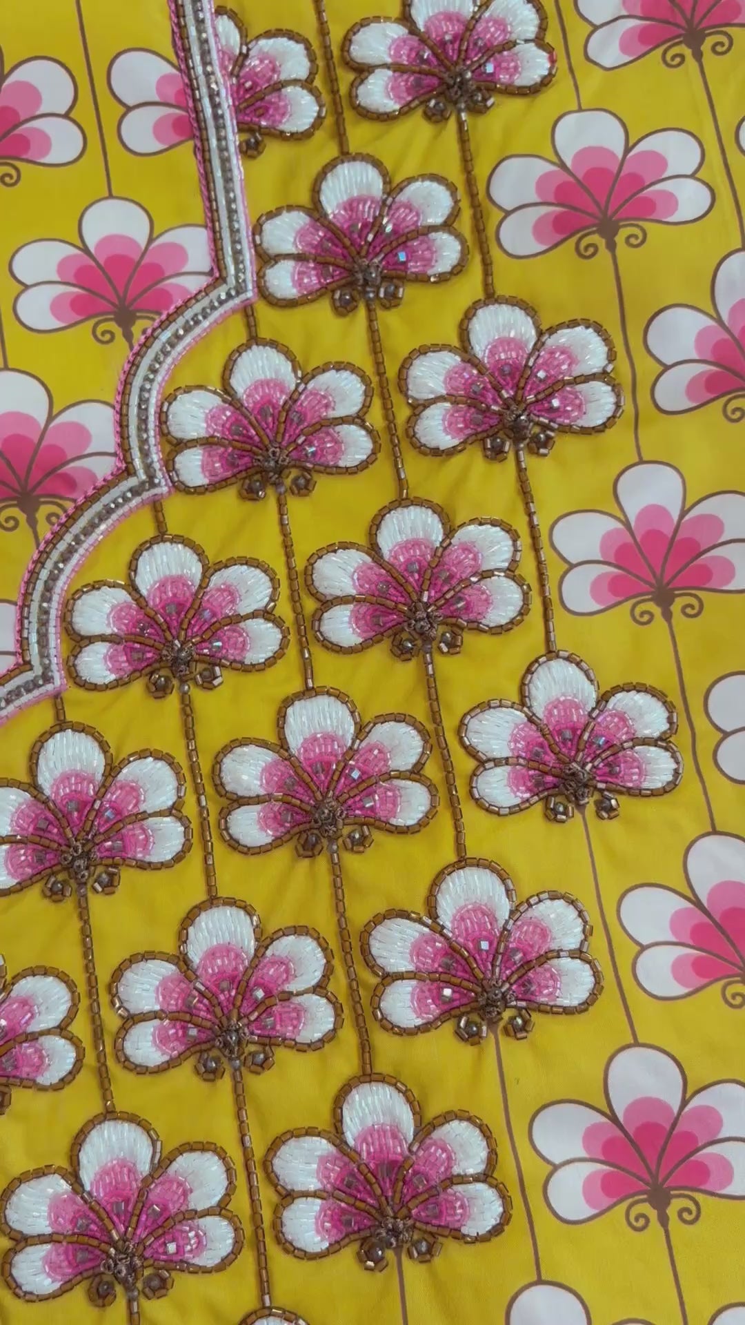 Mukhawara - Sunset Bloom - English Cotton