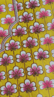 Mukhawara - Sunset Bloom - English Cotton
